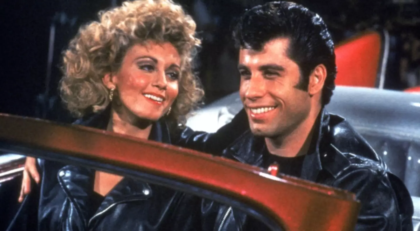 Olivia Newton-John and John Travolta were 29 and 23, respectively when filming Grease.