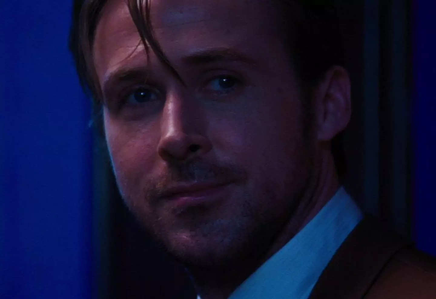 Ryan Gosling showed a similar face in La La Land.