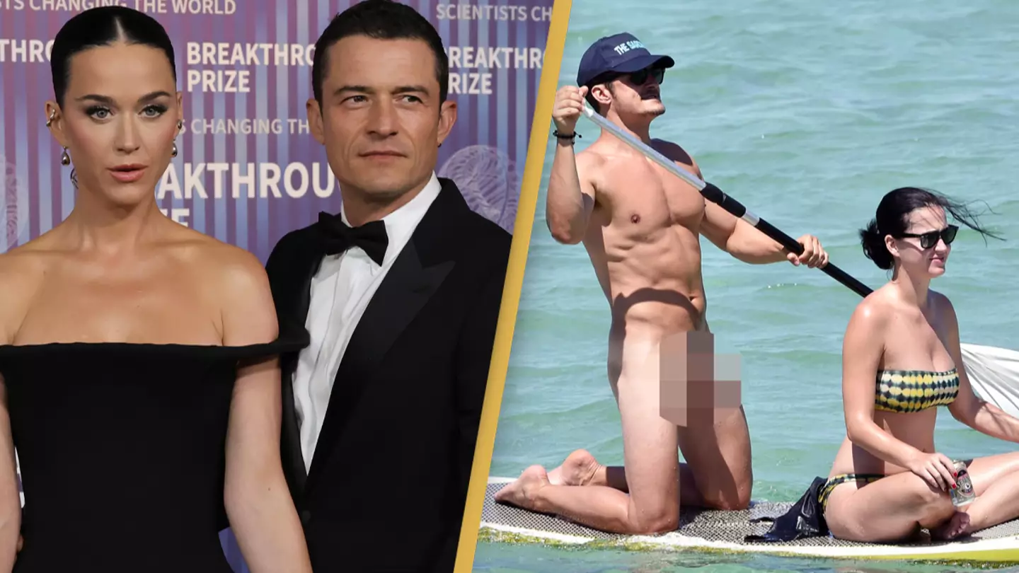 Katy Perry explained why Orlando Bloom decided to paddleboard with her totally naked in viral photo
