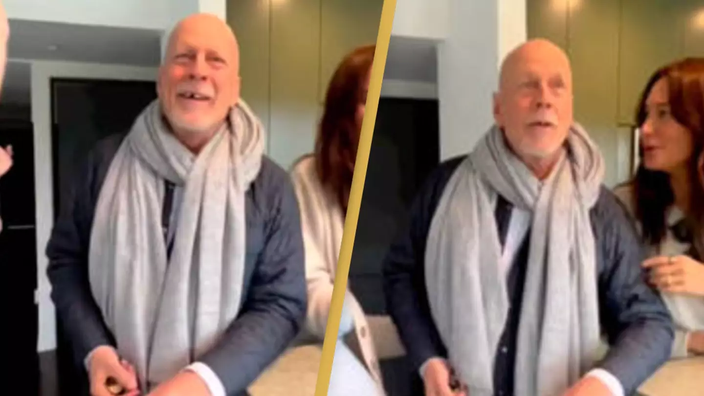 Bruce Willis speaks publicly for first time since dementia diagnosis while celebrating 68th birthday