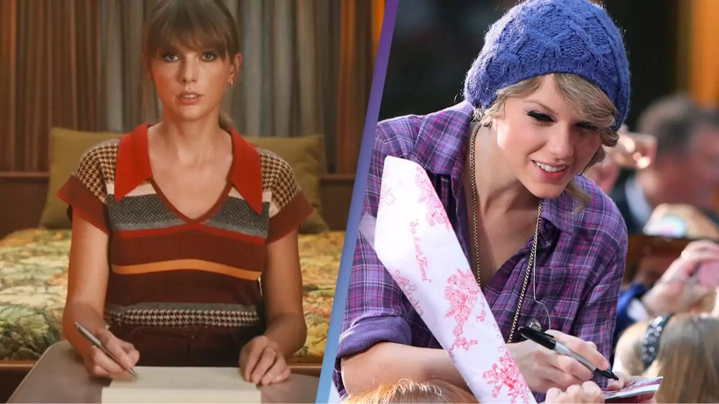 People are just noticing bizarre way Taylor Swift holds a pen and it's leaving them disturbed