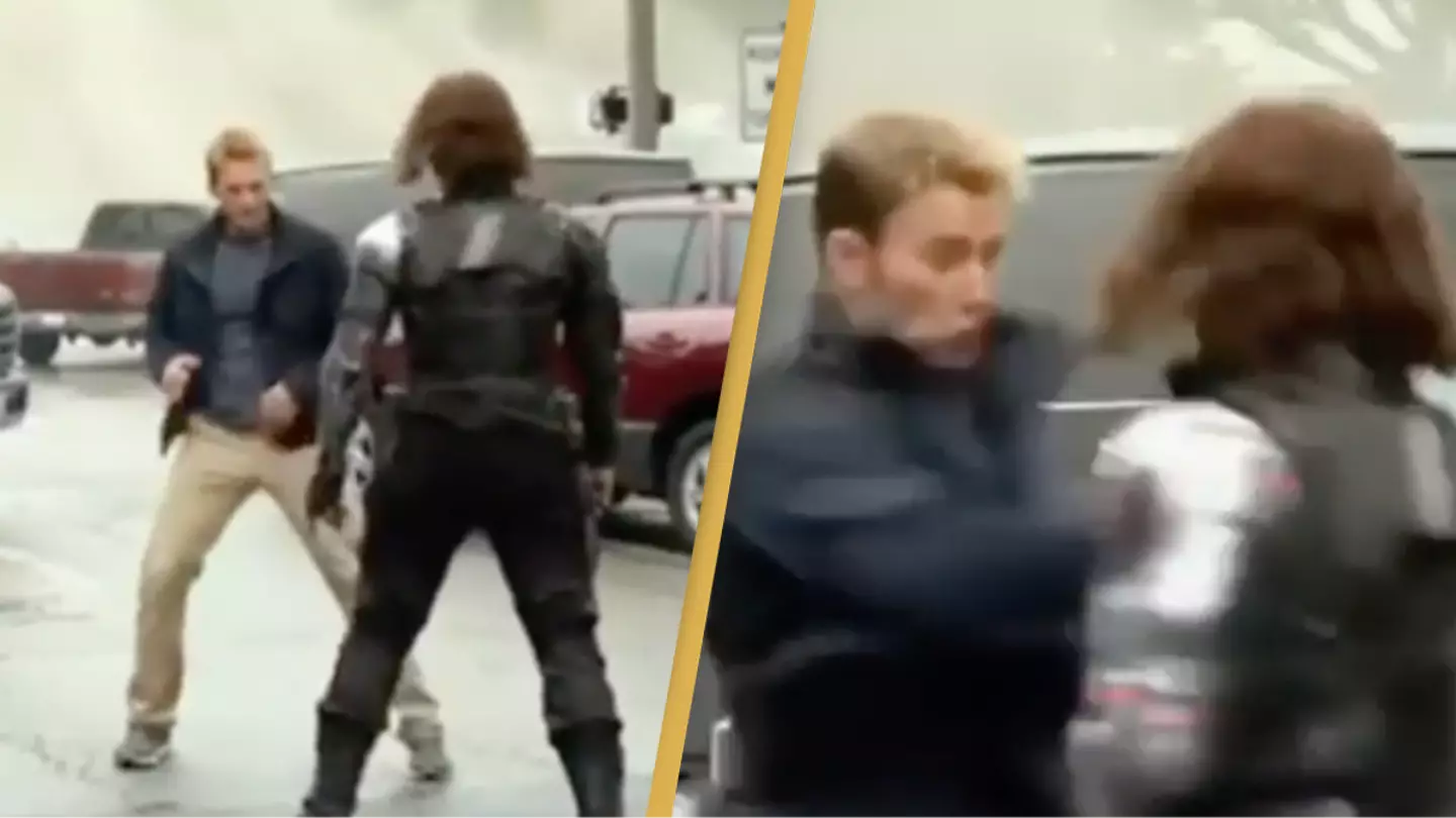 Captain America fight scene without visual effects goes viral and it's easy to see why