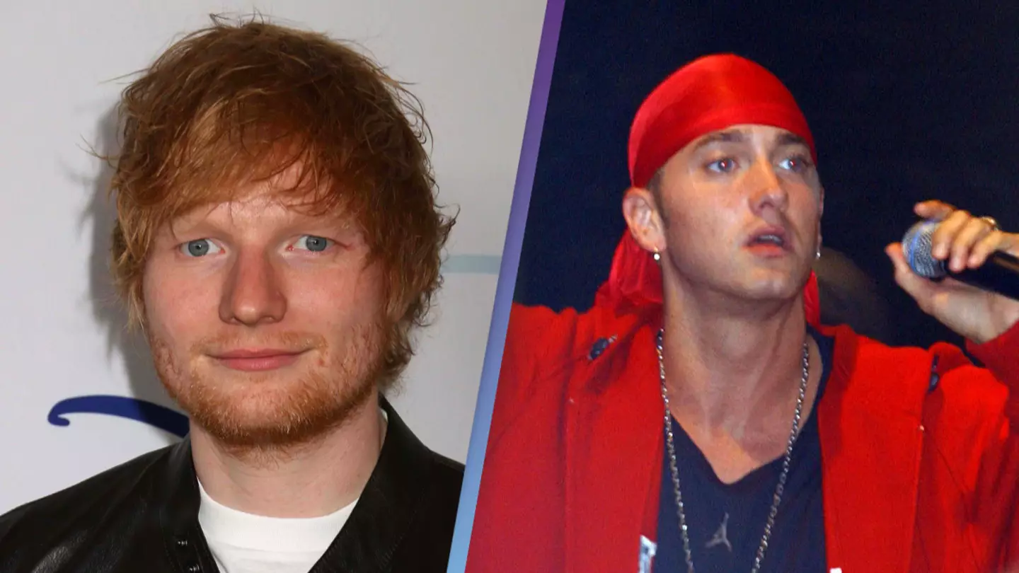 Ed Sheeran cured his stutter by rapping along to Eminem's The Marshall Mathers LP