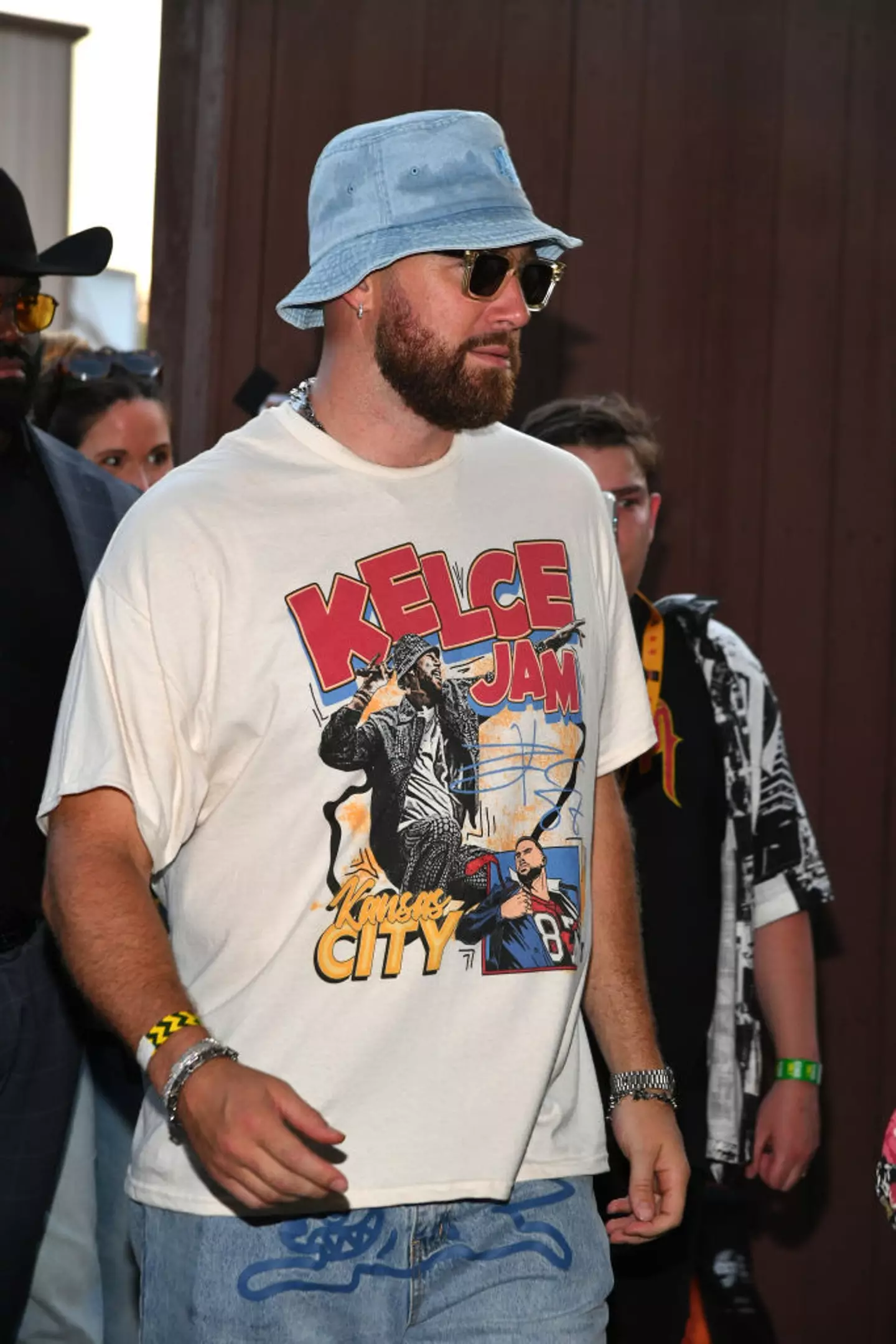 Kelce responded to fan's criticism of his concert etiquette (Fernando Leon/Getty Images for Raising Cane's)