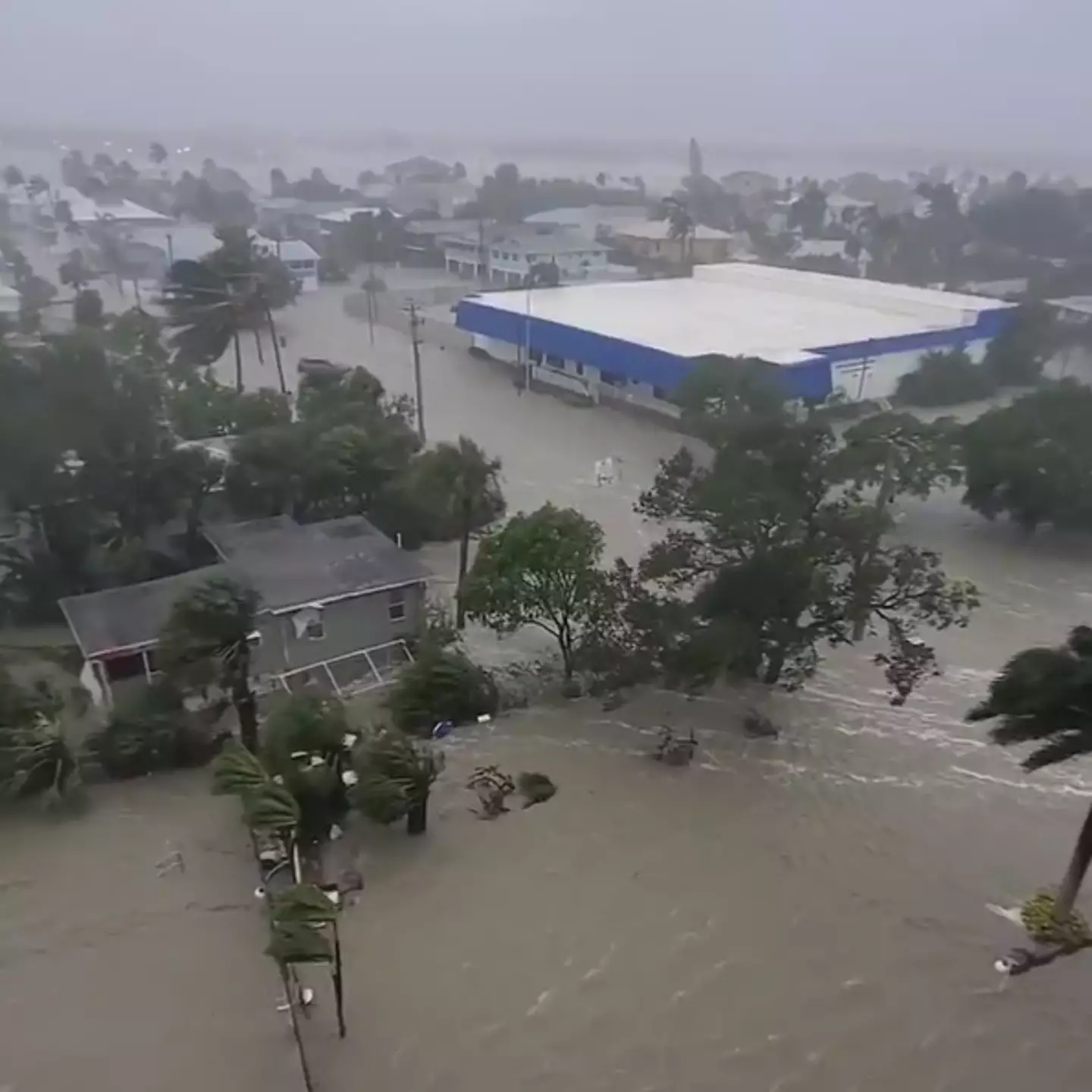 Hurricane Ian is devastating Fort Myers.