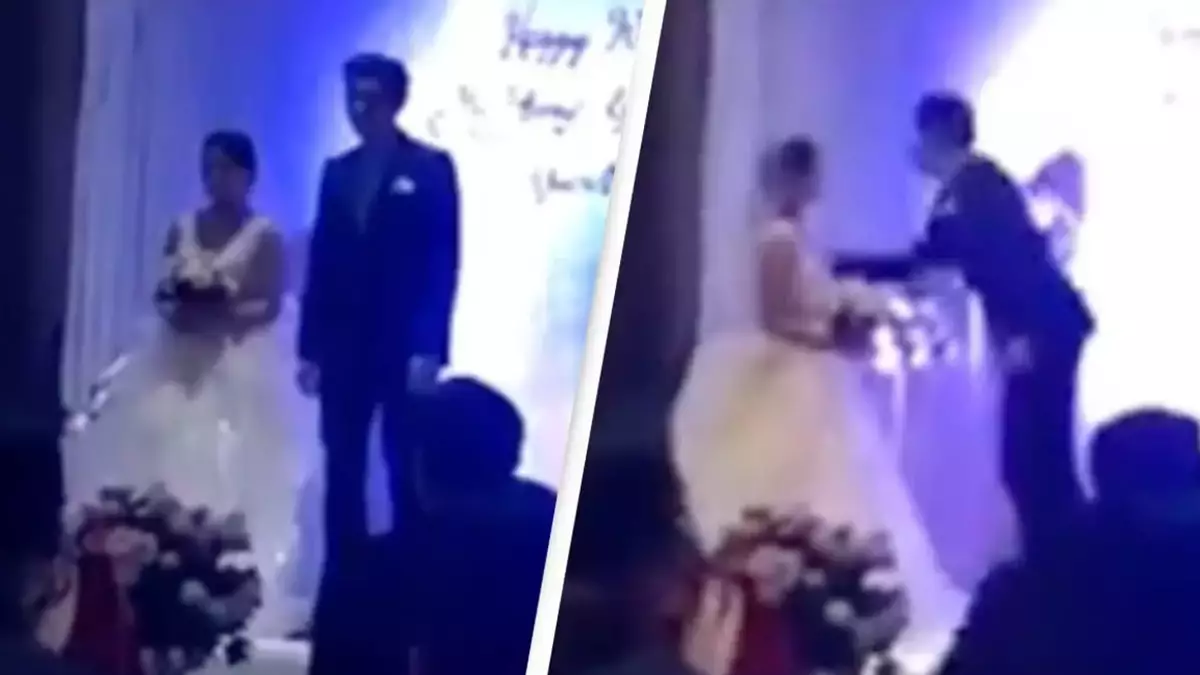 Groom interrupts his own wedding to expose his bride cheating with her brother-in-law 