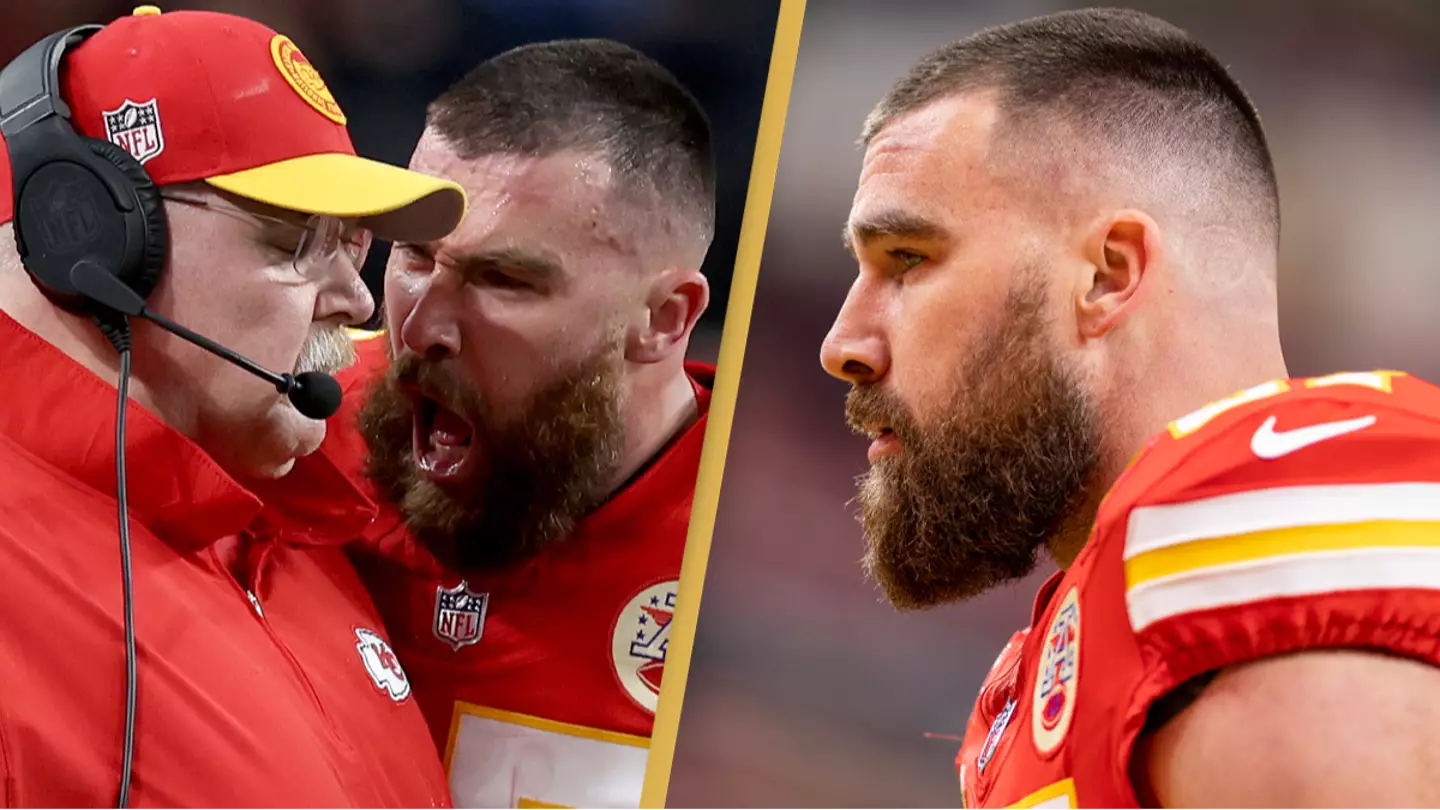 Lipreader works out what Travis Kelce said to coach in explosive Super Bowl moment