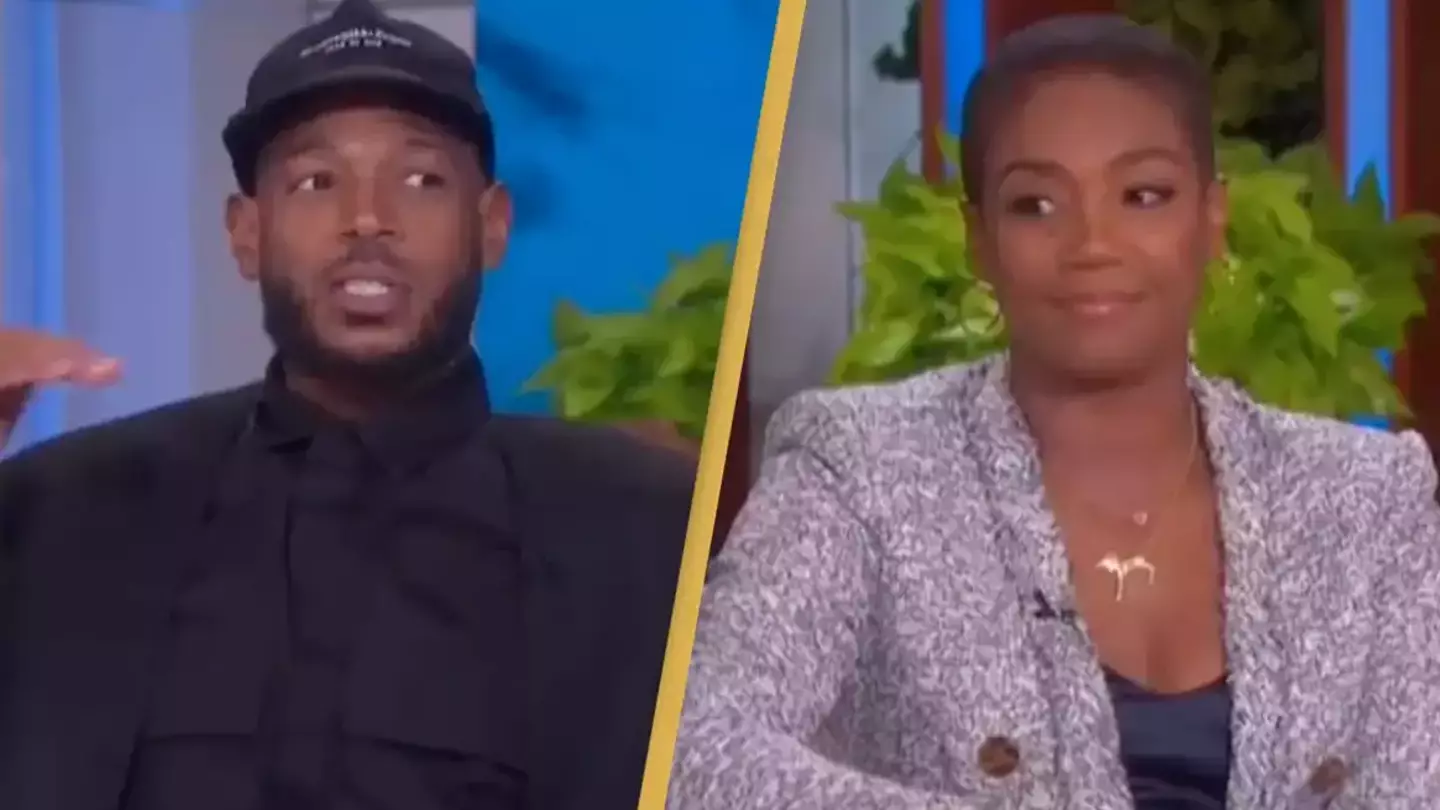 Awkward moment Marlon Wayans told Tiffany Haddish she's immature and unprofessional live on TV