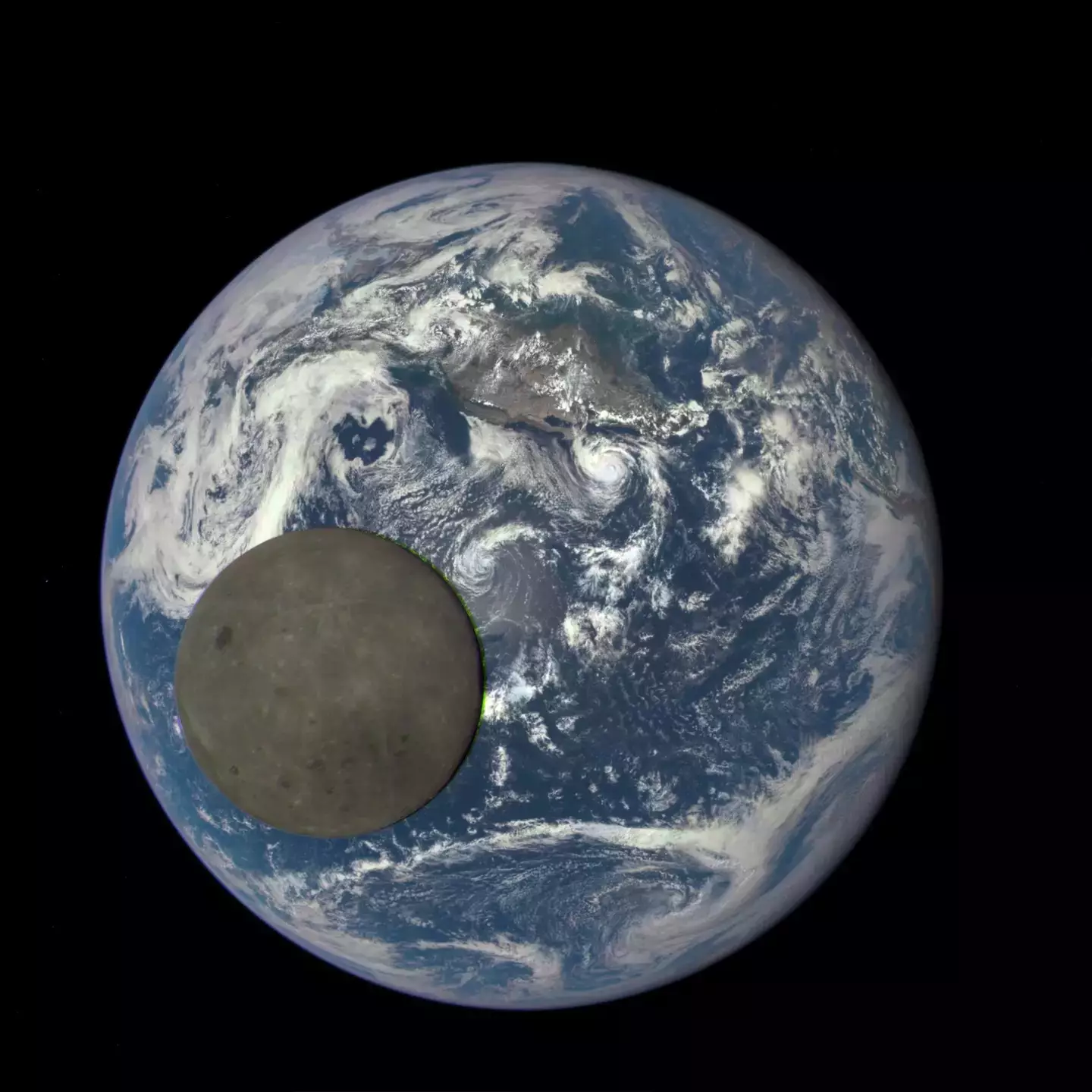 The Moon is drifting away from Earth. (NASA/NOAA)