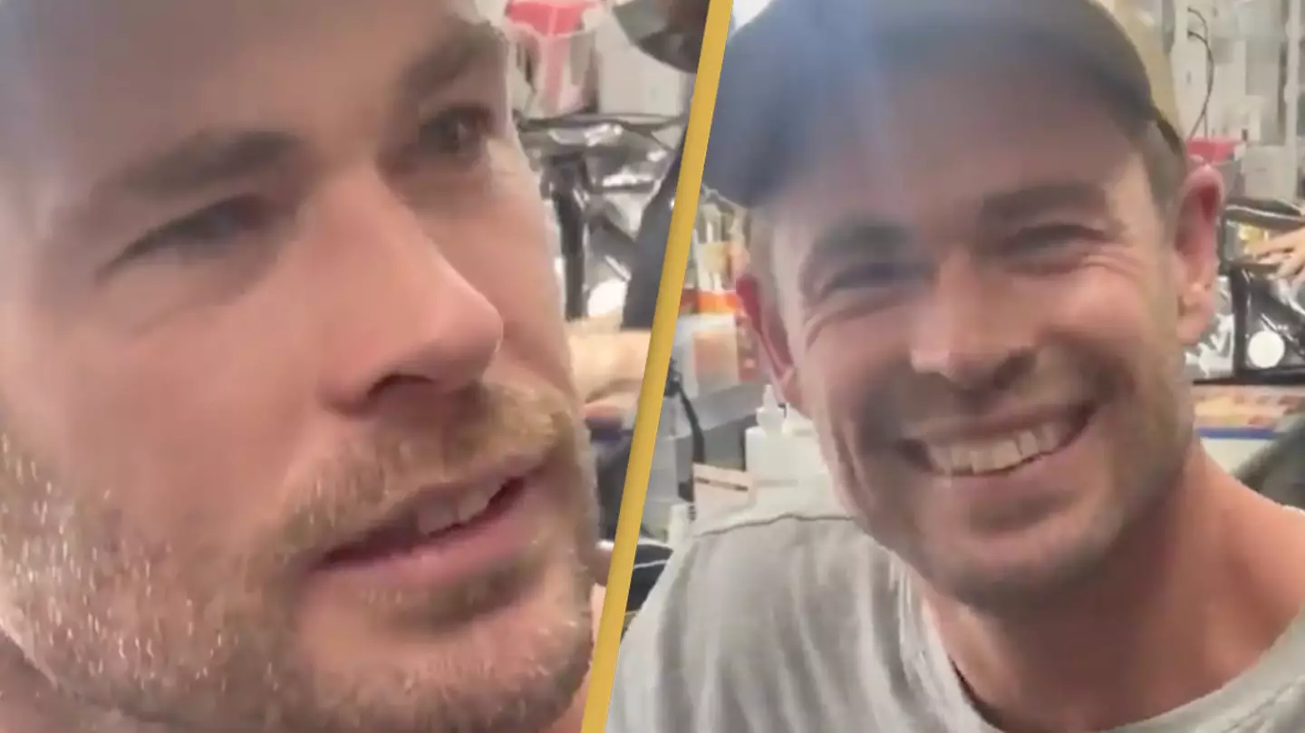Chris Hemsworth shocks fans with unbelievable new teeth transformation