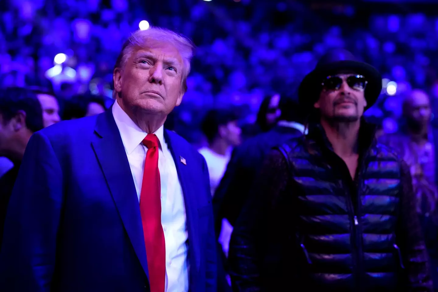 Kid Rock described Trump as his 'bestie'. (Chris Unger/Zuffa LLC via Getty Images)