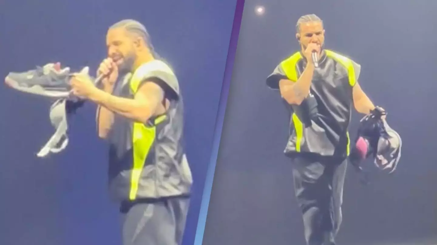 Drake says he’s ‘deeply disappointed’ that fans didn't throw bras on stage