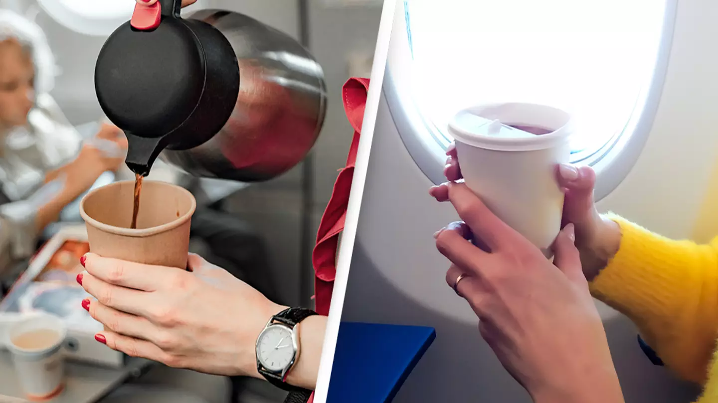 Flight attendant shares the disgusting reason why they will never drink hot water on a plane