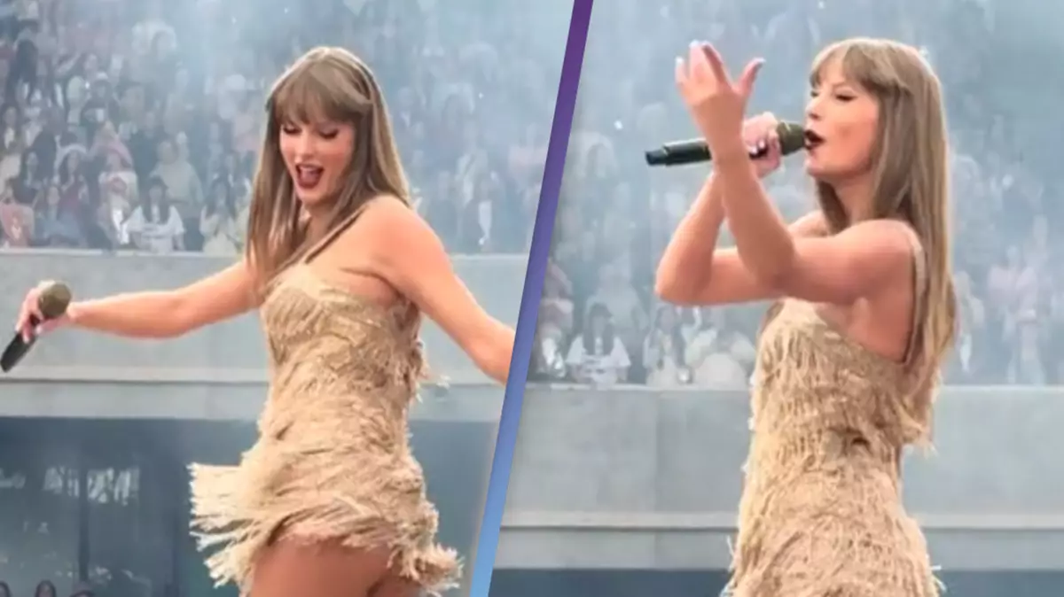 Taylor Swift mocked after video of her dancing at concert goes viral