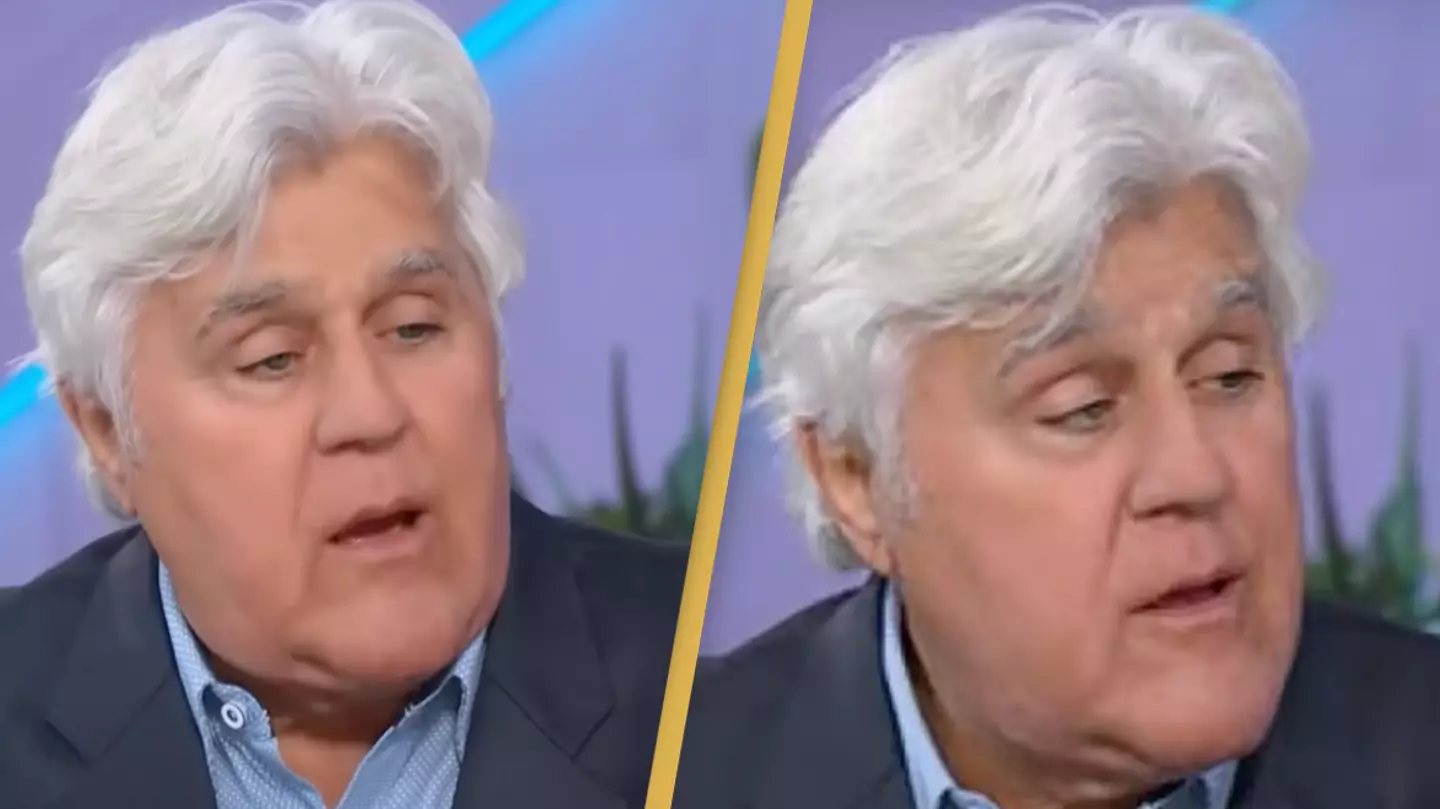 Jay Leno unveils his 'brand new face' after horrific injuries from car fire