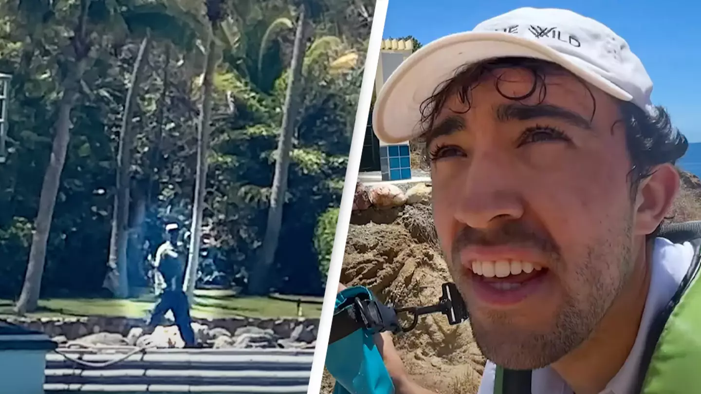 YouTuber snuck onto Epstein Island and documented everything in rare footage