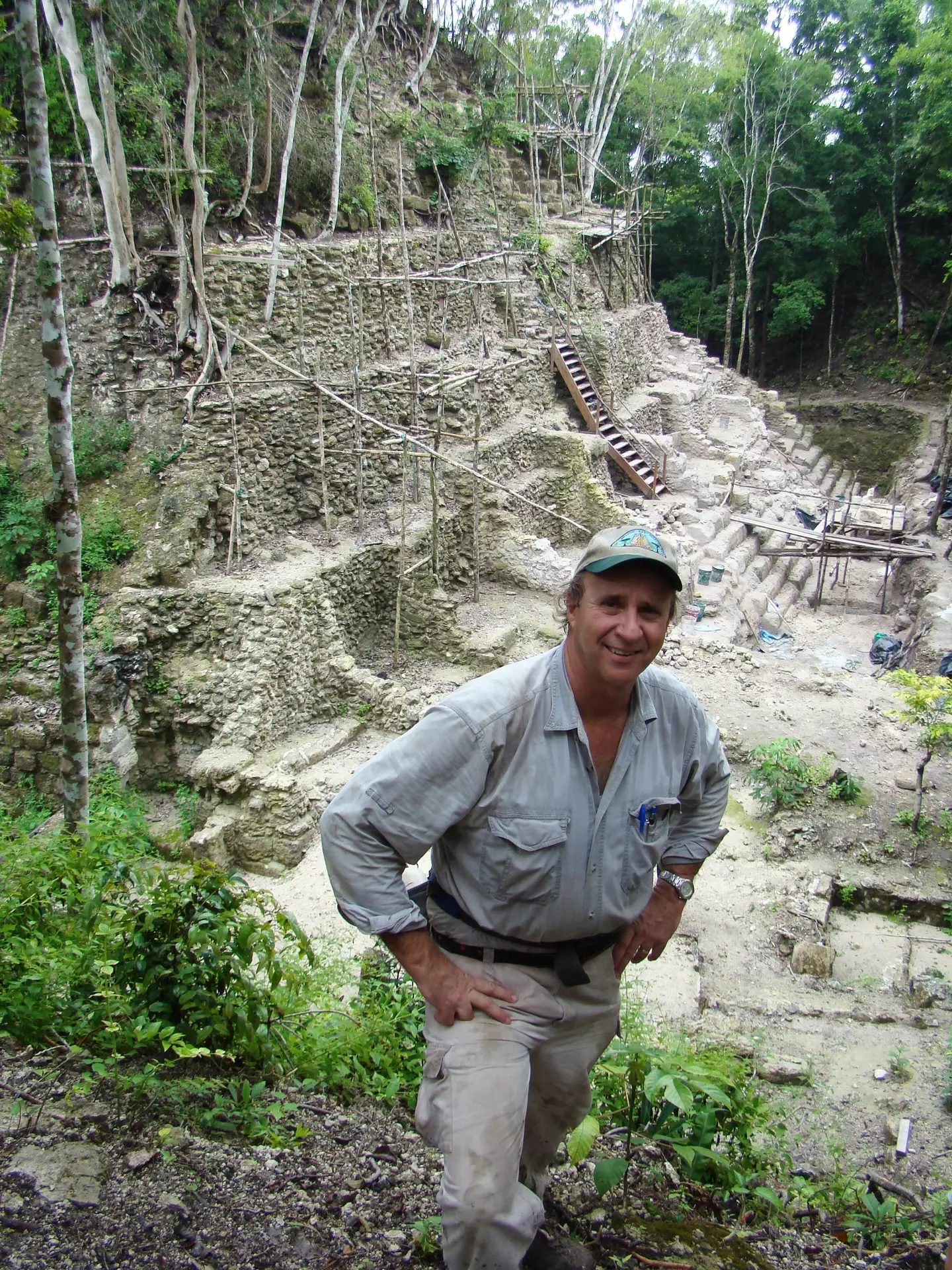 Richard Hansen was one of the many archaeologists involved in the project.