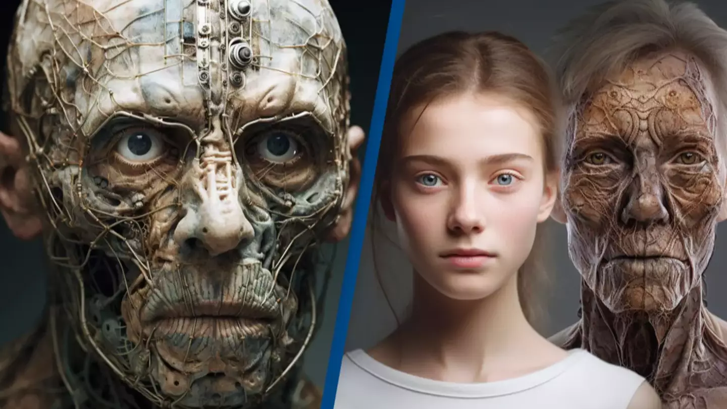 AI creates terrifying prediction for what humans will look like in 1,000 years