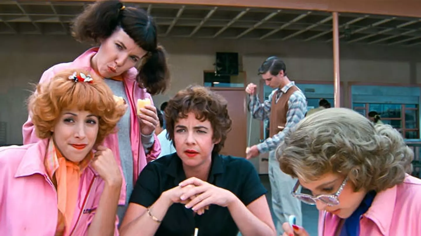 Stockard Channing (middle) was 32 when she was cast at Rizzo.