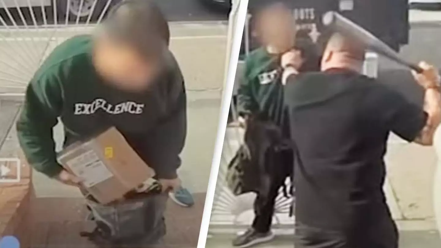 Man tricks and deals with 'porch pirates' stealing his parcels in 'most New York way possible'