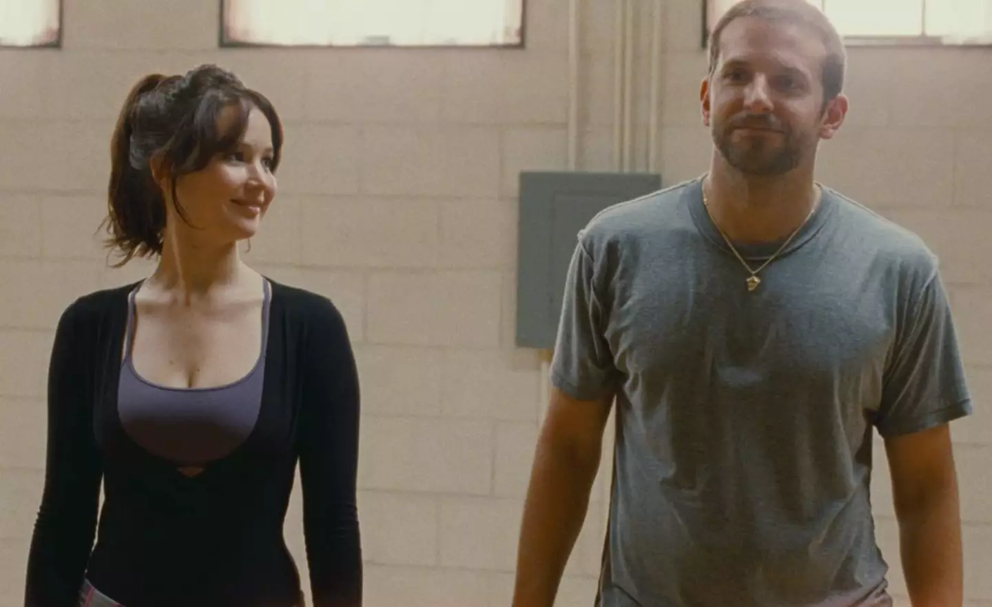 Lawrence and Cooper in Silver Linings Playbook.