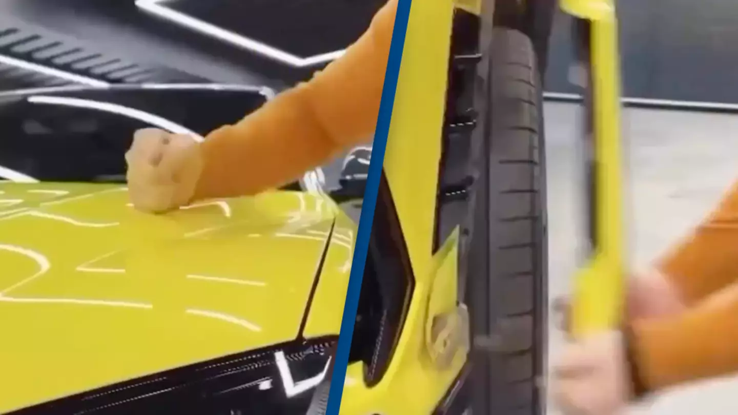 Man's 'durability test' video on a $240,000 Lamborghini Urus is making people cringe