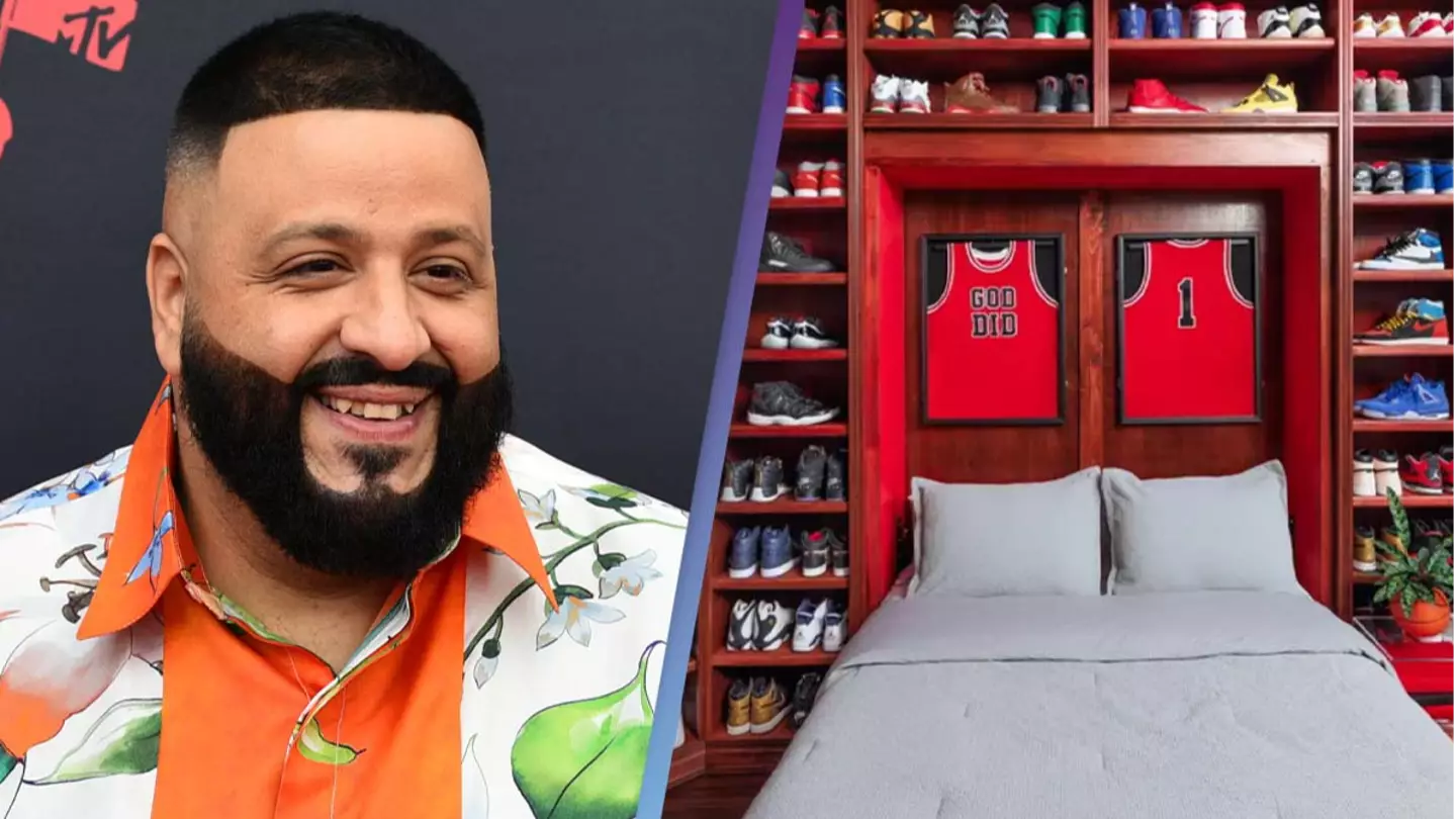 DJ Khaled is offering people to stay in his sneaker closet on Airbnb