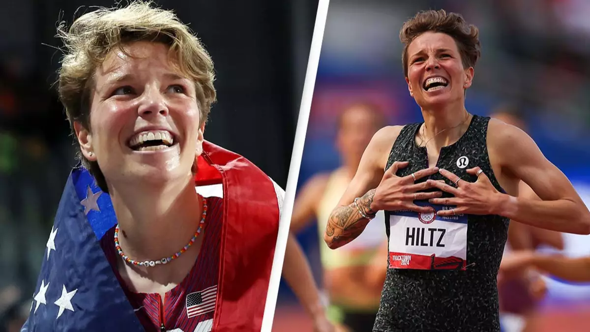 Transgender runner Nikki Hiltz is headed to Paris Olympics after winning race