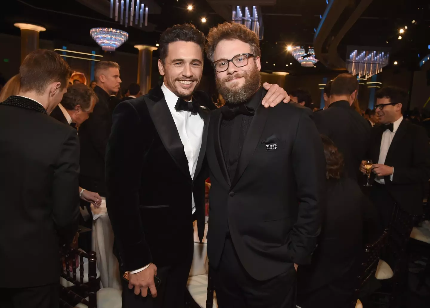 Rogen and Franco worked together for 20 years. (Michael Kovac/Getty Images for Moet & Chandon)