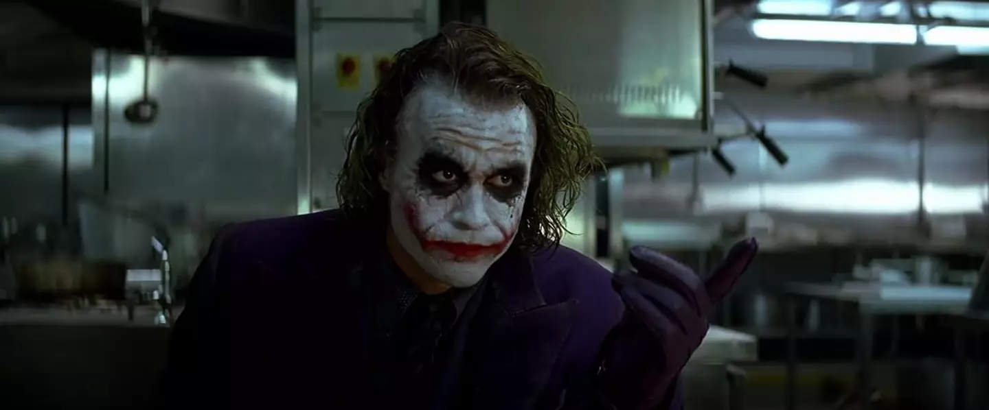 Heath Ledger's performance as The Joker in The Dark Knight was his most infamous acting role. (Warner Bros. Pictures)