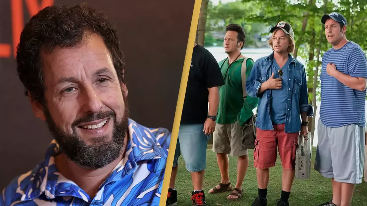  People are only just discovering why the same people appear in Adam Sandler's movies 