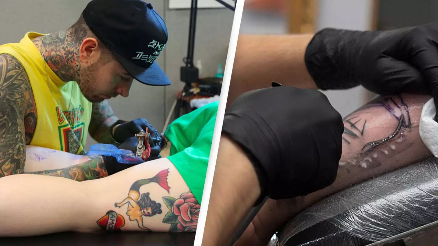 Tattoo artists are struggling as coloured tattoo ink is banned in the EU