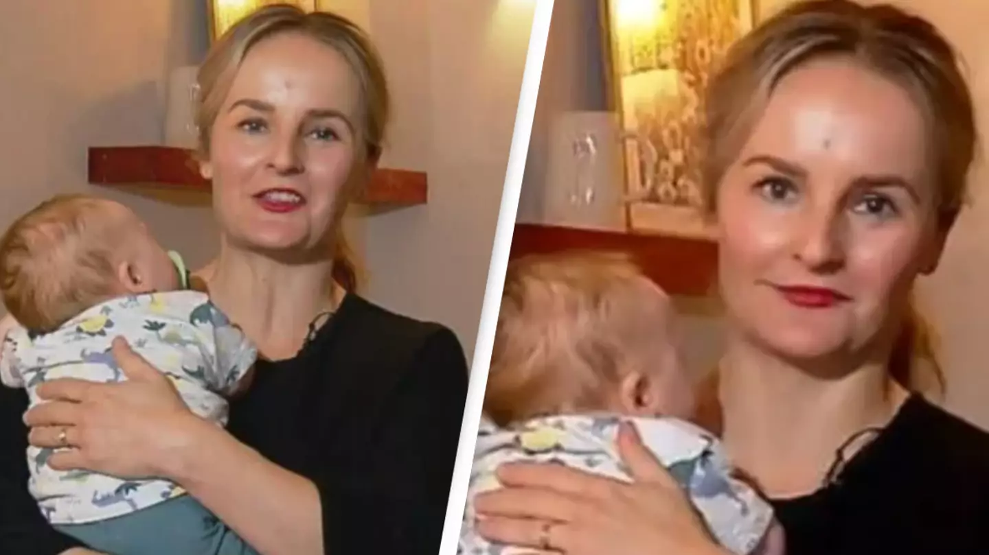 Mum who gave baby shocking joke name slammed live on air for 'appalling stunt'