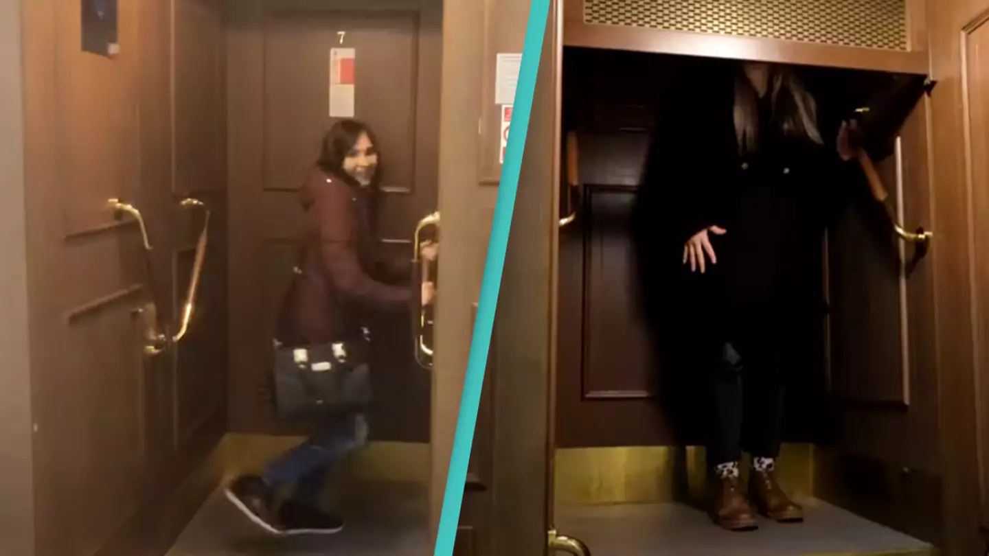 People are being triggered by 'Elevator of Death' that you can ride