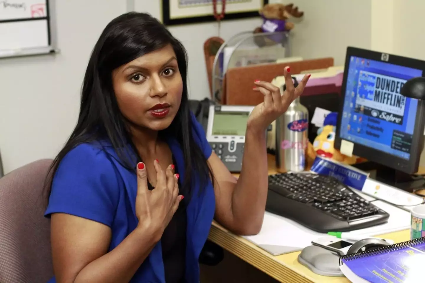 Mindy Kaling played Kelly Kapoor in The Office.