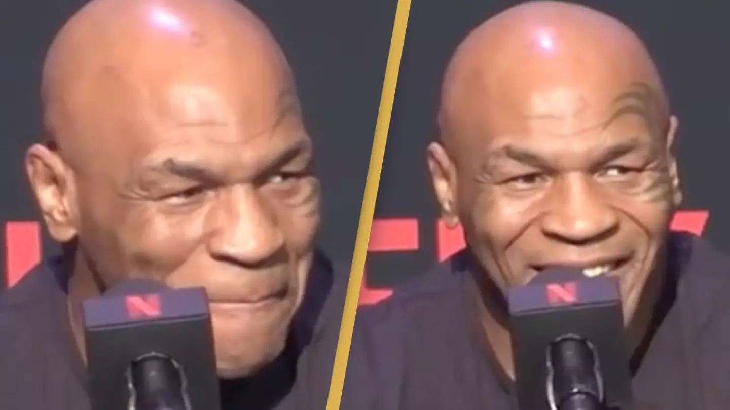 Mike Tyson shuts down reporter’s inappropriate question to female boxer ahead of Jake Paul fight