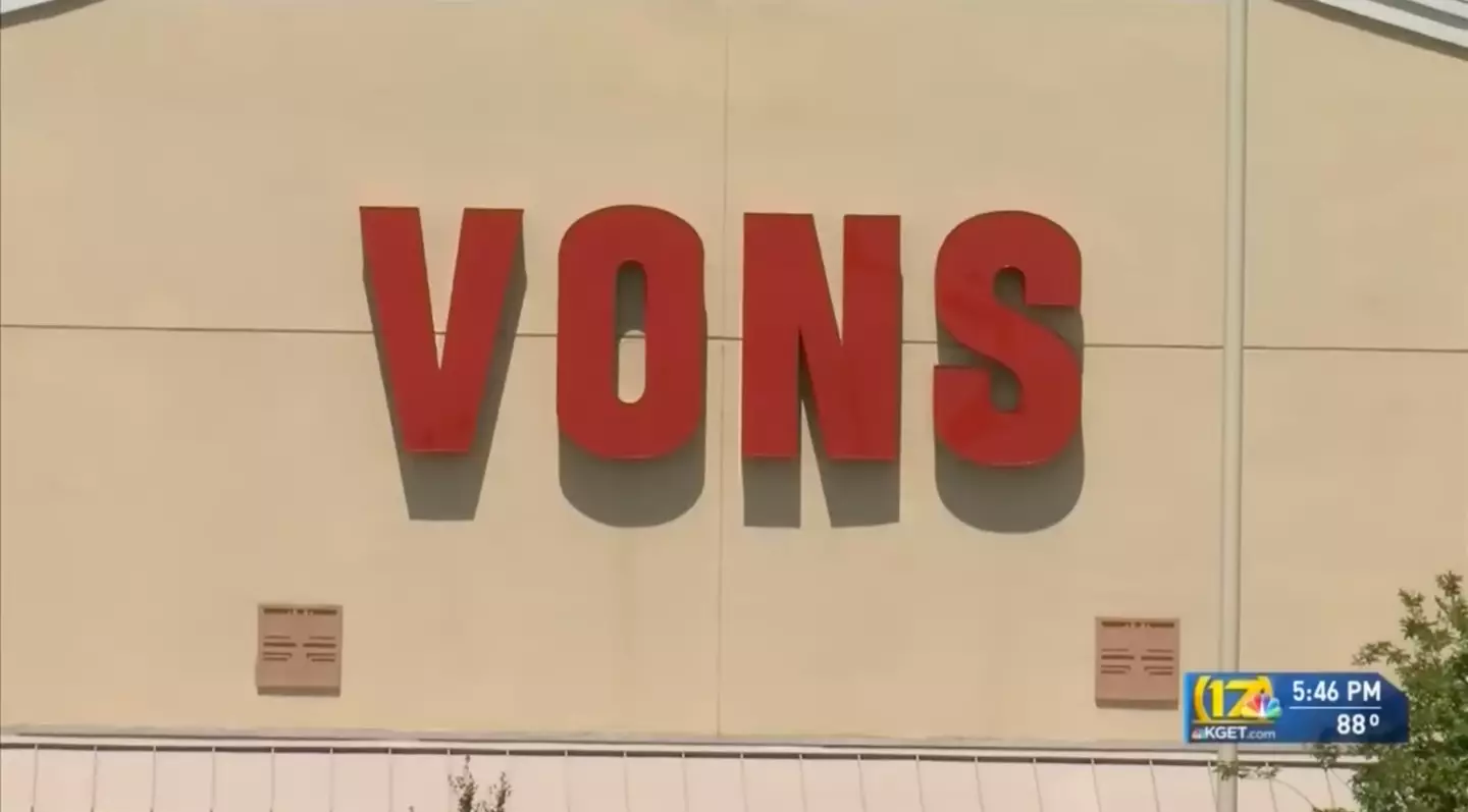 Sherrell was allegedly fired by Vons grocery store.