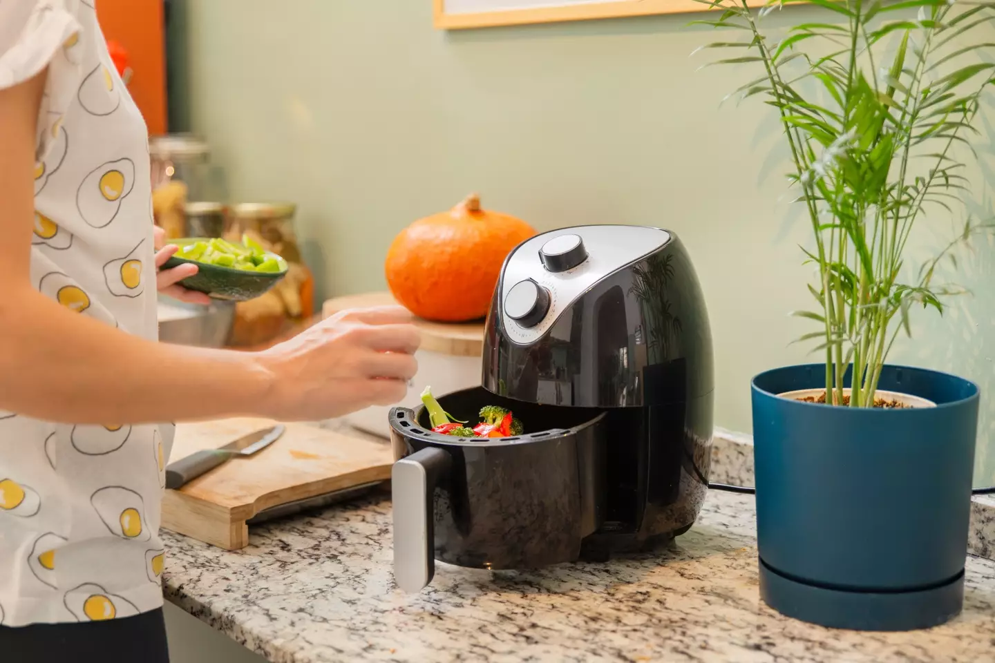A YouTube channel investigated just how an air fryer works by putting a GoPro inside. (Getty Stock Image)