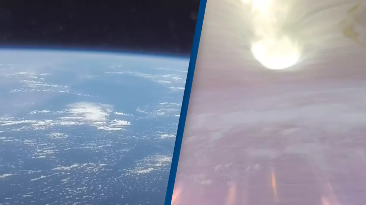 Incredible POV video shows NASA's Orion travelling at 32 times the speed of sound as it enters Earth's atmosphere
