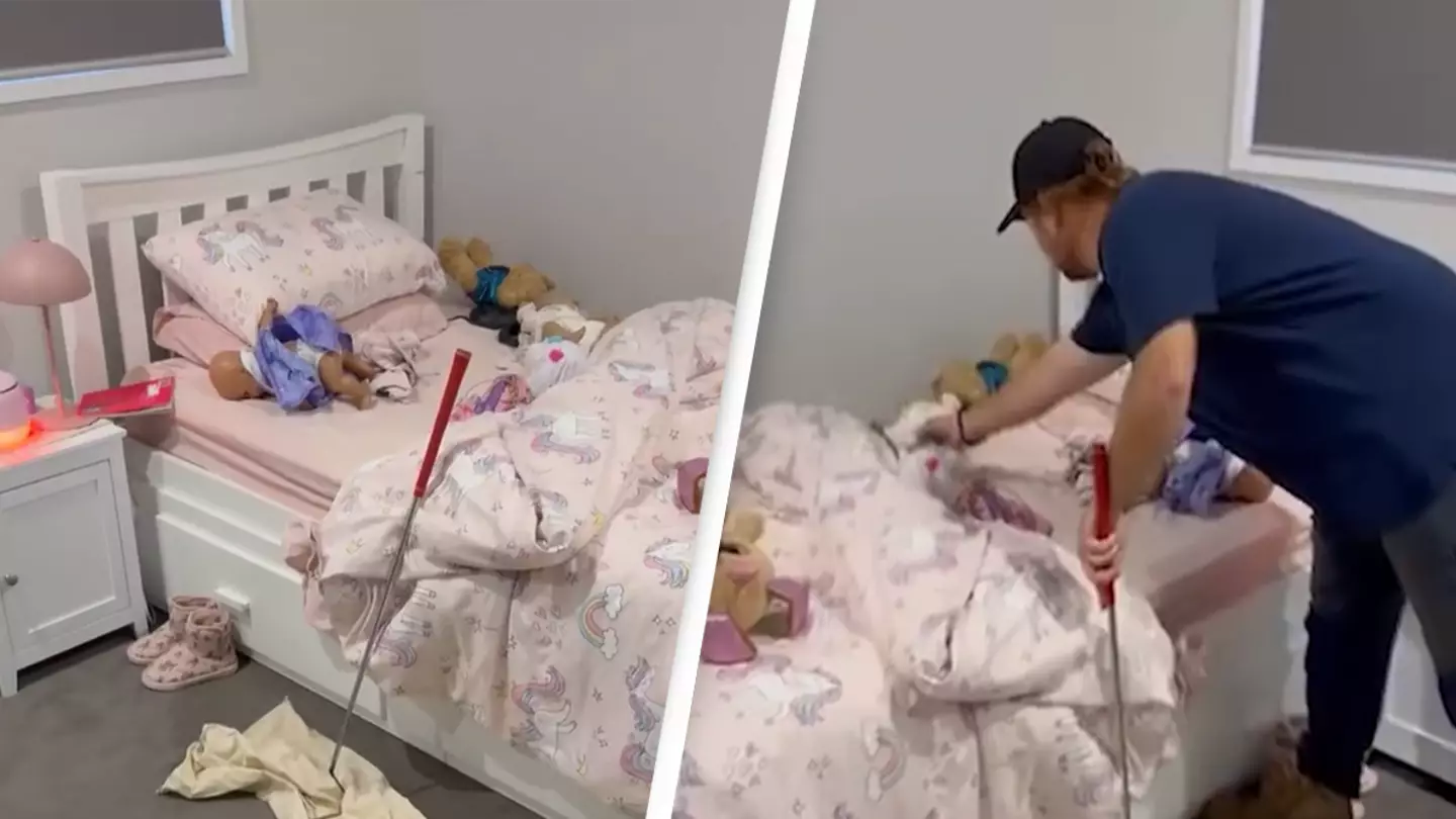 Chilling photo shows ‘impossible to spot’ incredibly dangerous animal hidden in child’s bed