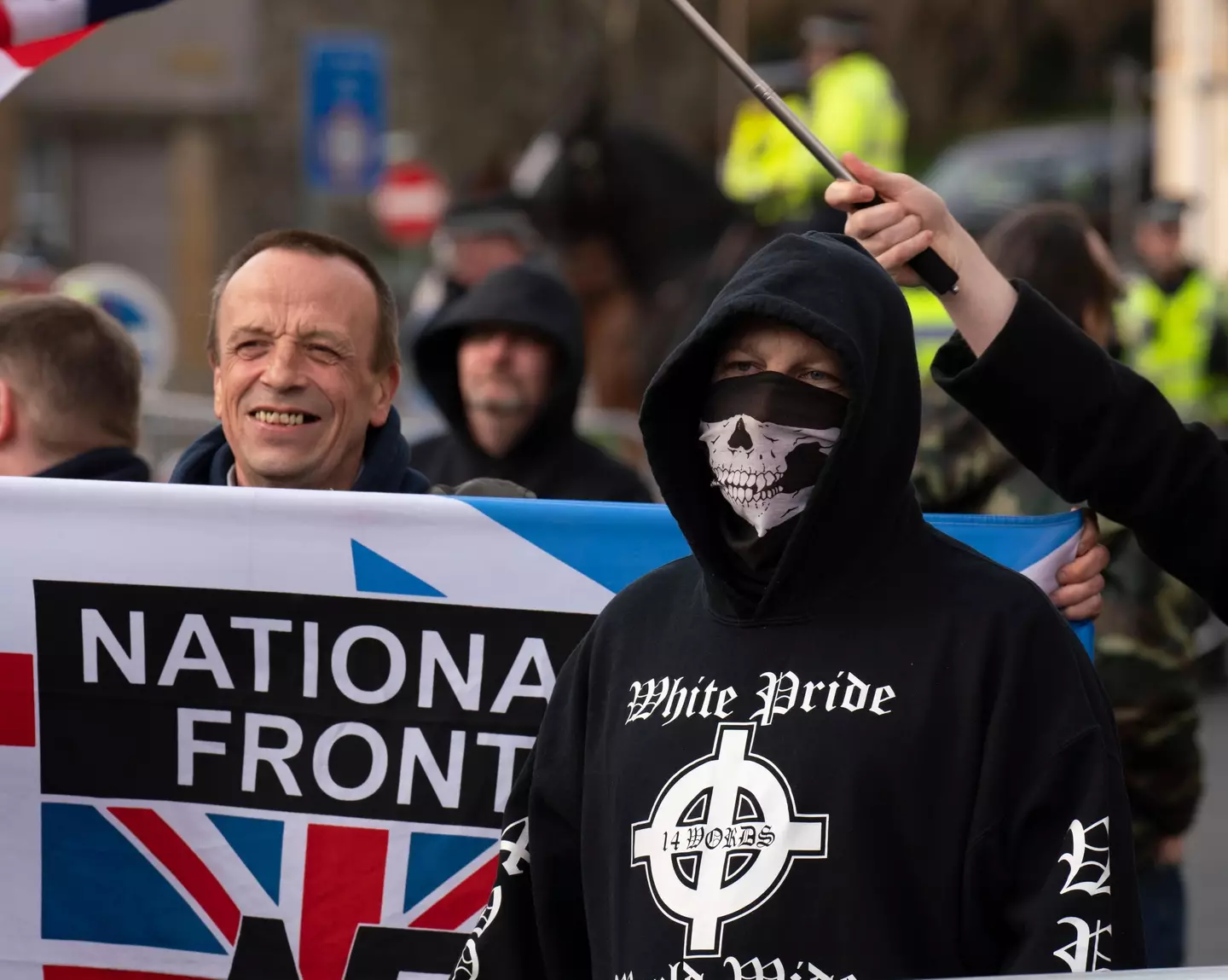 neo-Nazis in London (Alamy)