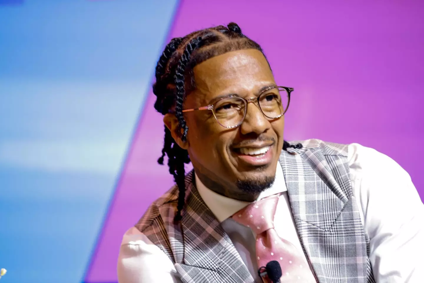 Nick Cannon posted the video to Instagram. (Leon Bennett/Getty Images for Amazon)