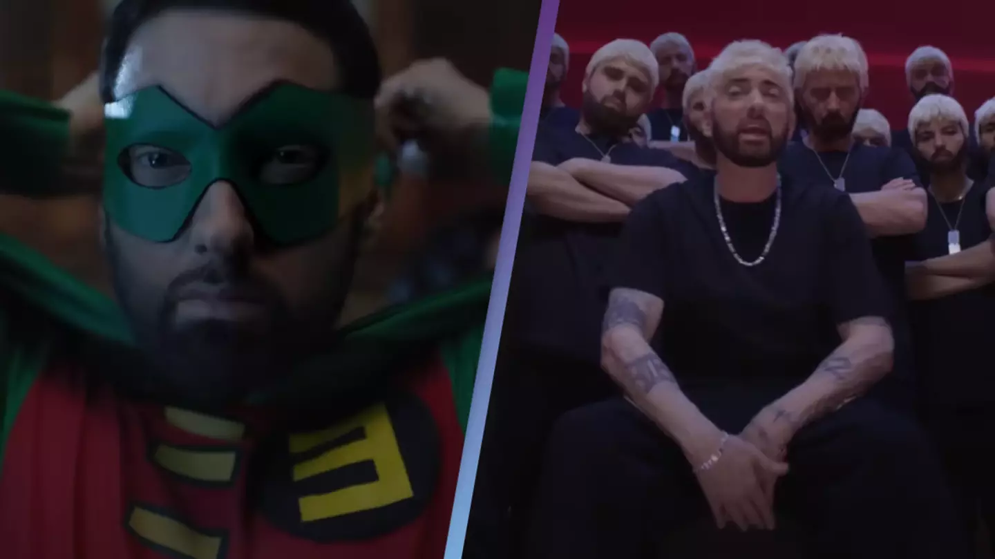 Eminem fans blown away after spotting all the classic references in new song Houdini's music video