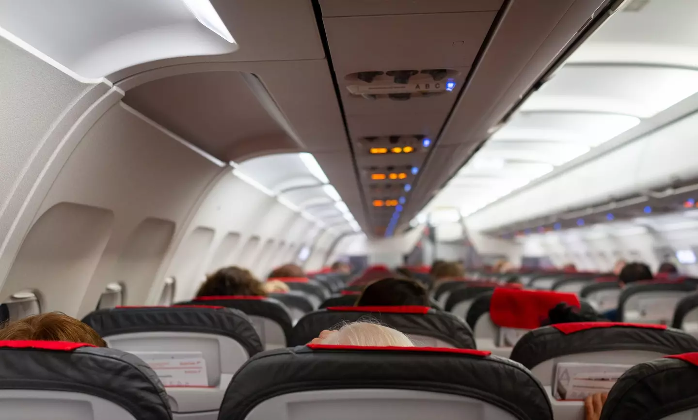 Shay-la explained that the child was sat on the middle seat with her parents either side of her. (Getty Stock Image)