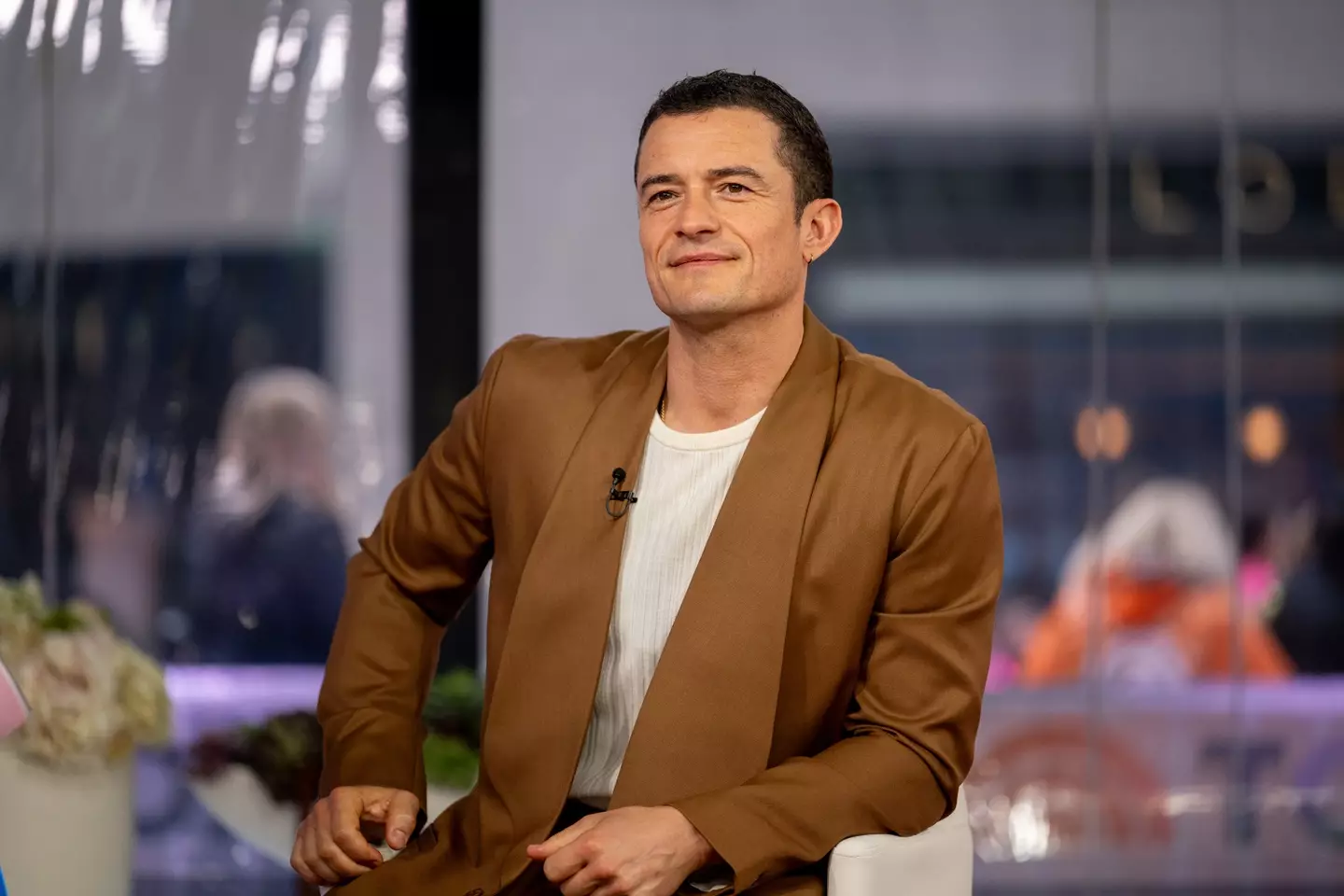 Orlando Bloom 'tries to forget' about Troy. (Nathan Congleton/NBC via Getty Images)