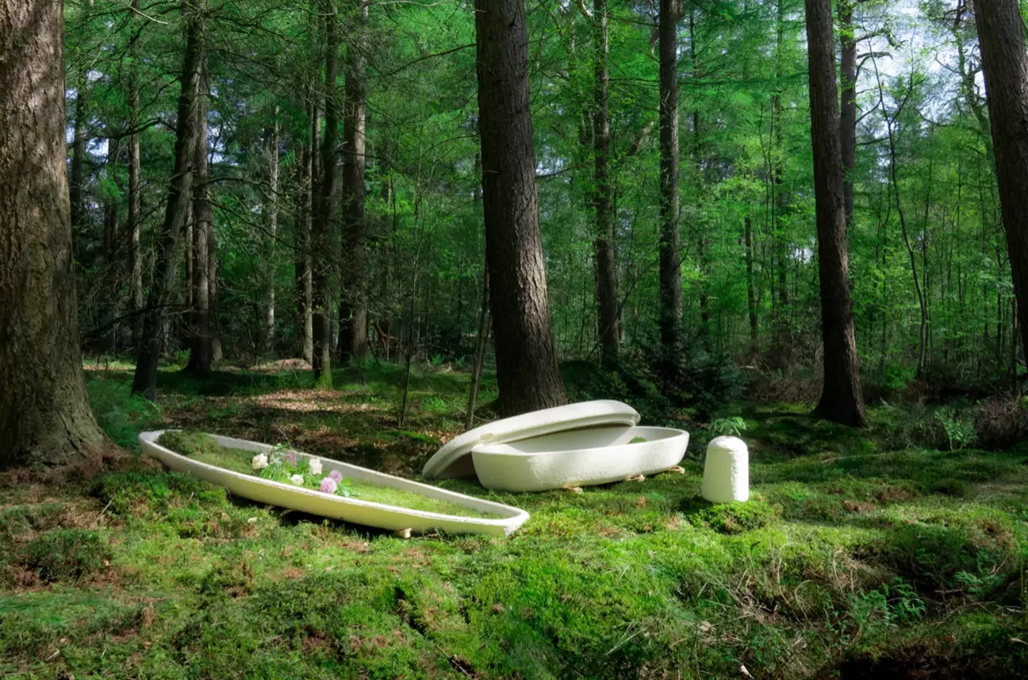 The 'world's first living coffin' is here.