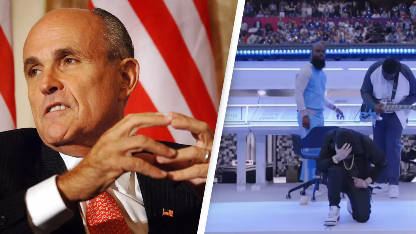 Rudy Giuliani Says Eminem Should Leave The US For Taking A Knee At The Super Bowl