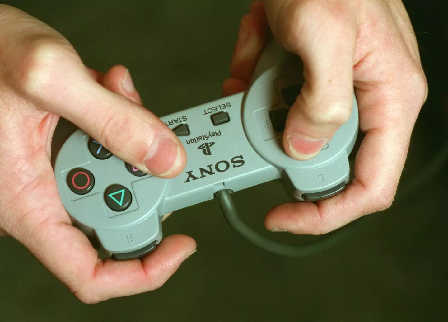 The OG controller. (Robert Lachman/Los Angeles Times via Getty Images)