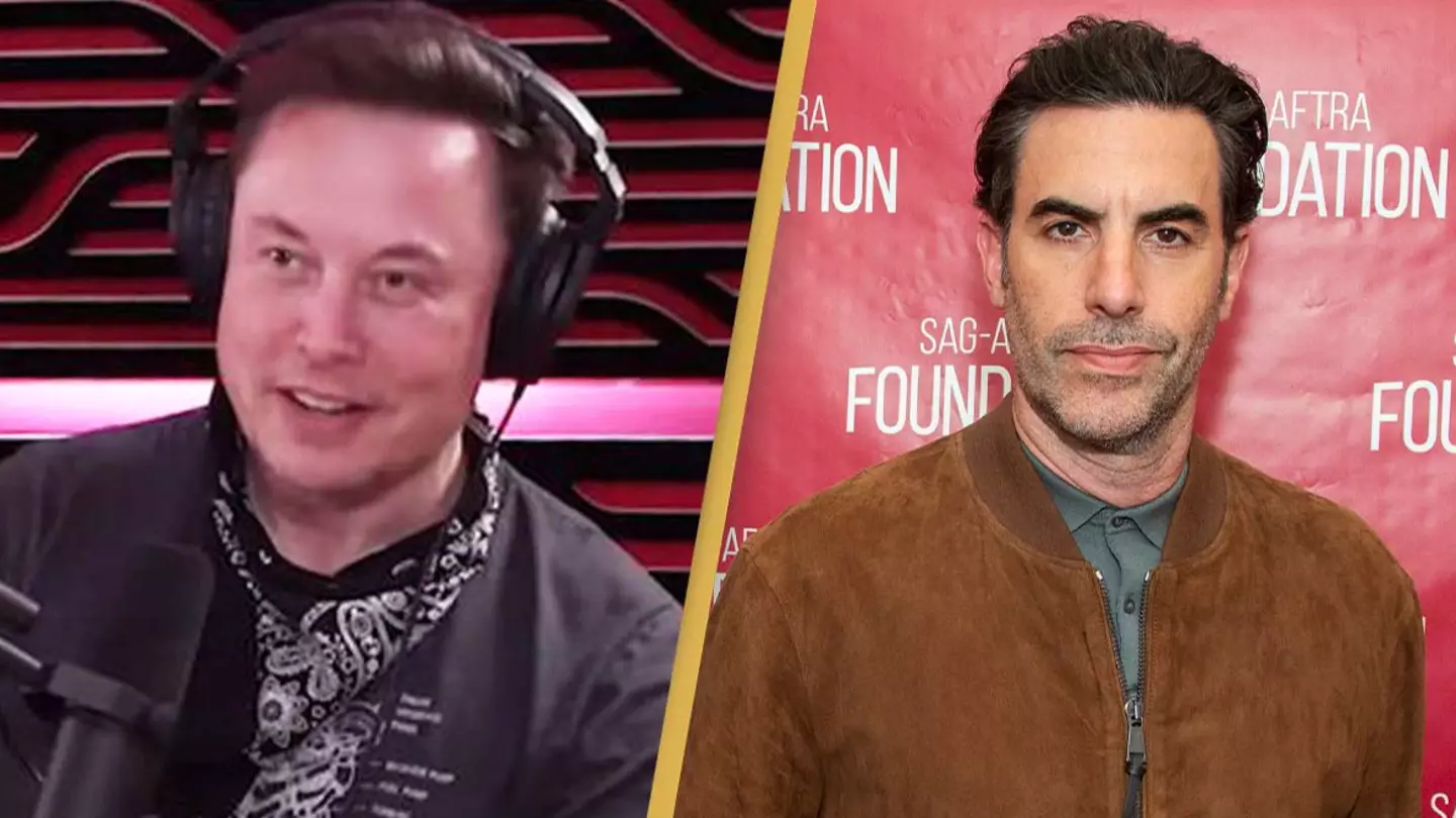 Elon Musk explained why he designed his rocket based off Sacha Baron Cohen movie