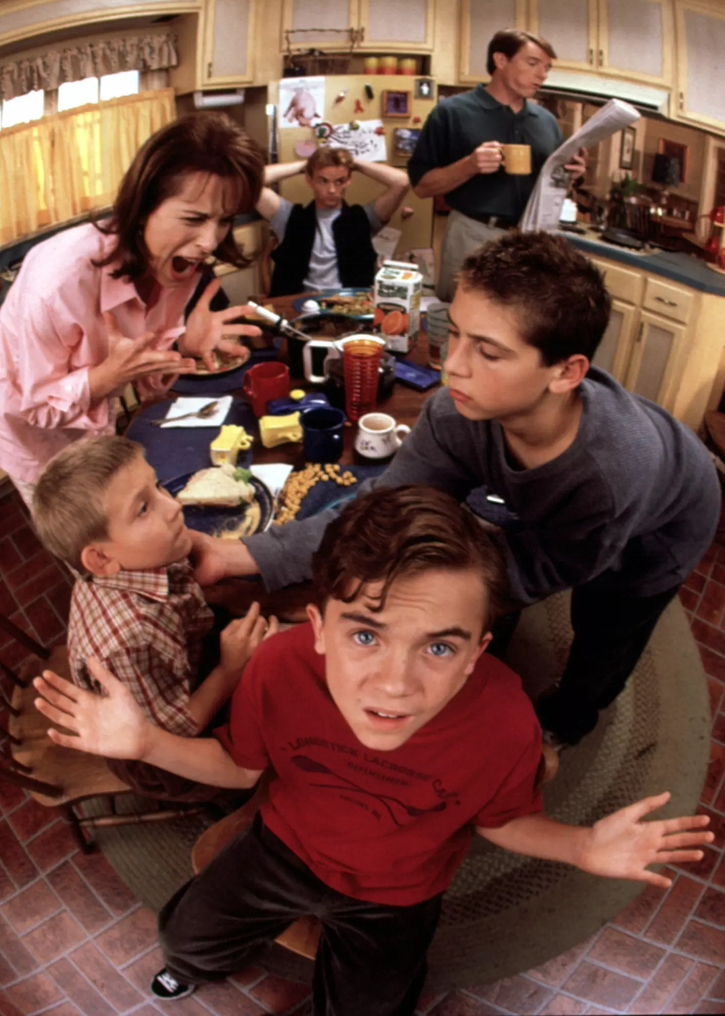 The cast of Malcolm in the Middle.